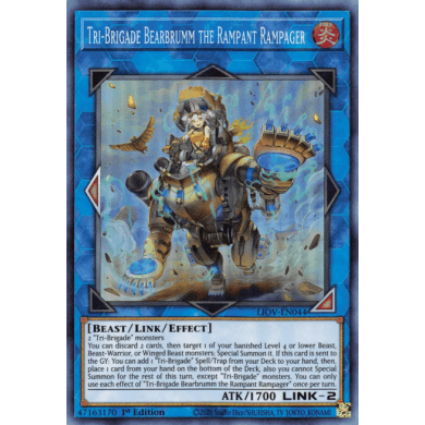 Lightening Overdrive LIOV-EN044 Tri-Brigade Bearbrumm The Rampant Rampager