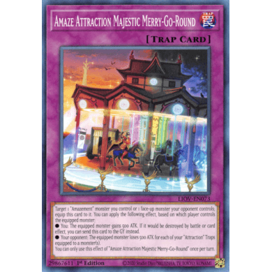 Lightening Overdrive LIOV-EN073 Amaze Attraction Majestic Merry - Go - Round