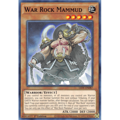 Lightening Overdrive LIOV-EN087 War Rock Mammud