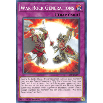 Lightening Overdrive LIOV-EN091 War Rock Generations