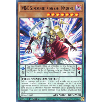 Lightening Overdrive LIOV-EN095 D/D/D Supersight King Zero Maxwell