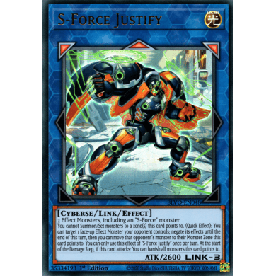 Blazing Vortex BLVO-EN048 S-Force Justify