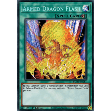 Blazing Vortex BLVO-EN051 Armed Dragon Flash