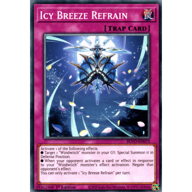 Blazing Vortex BLVO-EN072 Icy Breeze Refrain