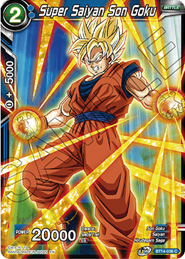 Cross Spirits BT14-036 Super Saiyan Son Goku Foil