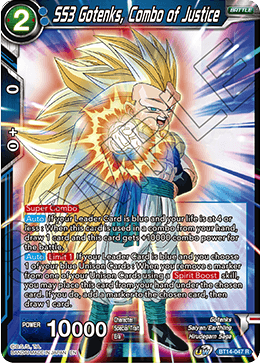 Cross Spirits BT14-047 SS3 Gotenks Combo Of Justice Foil