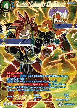 Cross Spirits BT14-050 SPR Tapion Calamity Challenger