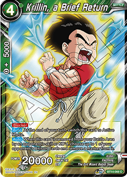 Cross Spirits BT14-066 Krillin A Brief Return Foil