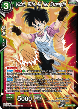 Cross Spirits BT14-067 Videl With Her Strength