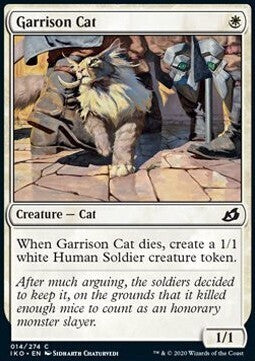 MTG IKORA : LAIR OF BEHEMOTHS - 014/274 Garrison Cat