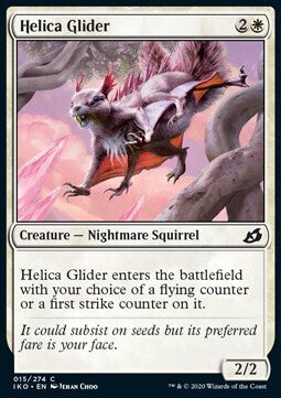 MTG IKORA : LAIR OF BEHEMOTHS - 015/274 Helica Glider