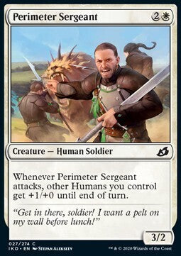 MTG IKORA : LAIR OF BEHEMOTHS - 027/274 Perimeter Sergeant