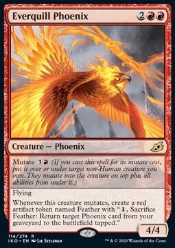 MTG IKORA : LAIR OF BEHEMOTHS - 114/274 Everquill Phoenix