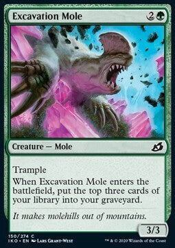 MTG IKORA : LAIR OF BEHEMOTHS - 150/274 Excavation Mole