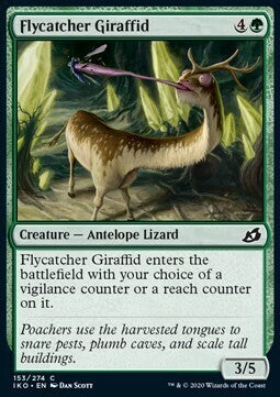 MTG IKORA : LAIR OF BEHEMOTHS - 153/274 Flycatcher Giraffid