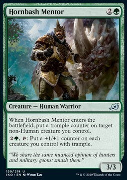 MTG IKORA : LAIR OF BEHEMOTHS - 159/274 Hornbash Mentor