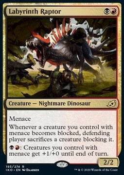 MTG IKORA : LAIR OF BEHEMOTHS - 193/274 Ladyrinth Raptor