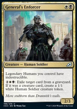 MTG IKORA : LAIR OF BEHEMOTHS - 188/274 Generals Enforcer