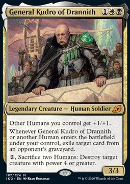 MTG IKORA : LAIR OF BEHEMOTHS - 187/274 General Kudro Of Drannith