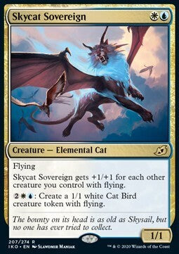 MTG IKORA : LAIR OF BEHEMOTHS - 207/274 Skycat Sovereign