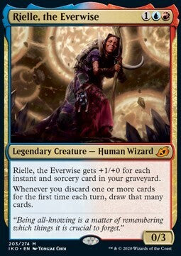 MTG IKORA : LAIR OF BEHEMOTHS - 203/274 Rielle The Everwise