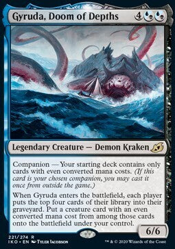 MTG IKORA : LAIR OF BEHEMOTHS - 221/274 Gyruda Doom Of Depths