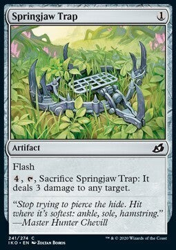 MTG IKORA : LAIR OF BEHEMOTHS - 241/274 Springjaw Trap