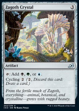 MTG IKORA : LAIR OF BEHEMOTHS - 242/274 Zagoth Crystal