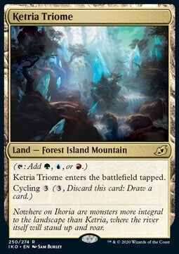 MTG IKORA : LAIR OF BEHEMOTHS - 250/274 Ketria Triome