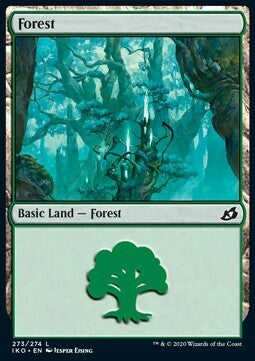 MTG IKORA : LAIR OF BEHEMOTHS - 273/274 Forest