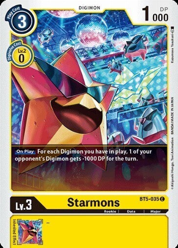 BATTLE OF OMNI BT5-035 Starmons