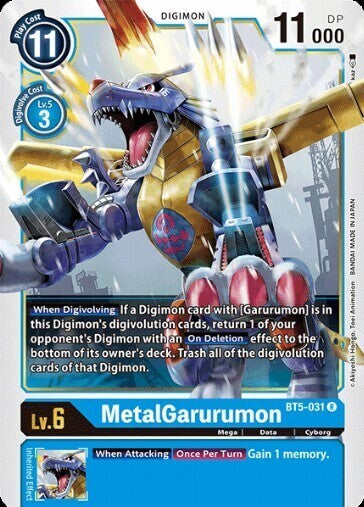 BATTLE OF OMNI BT5-031 MetalGarurumon