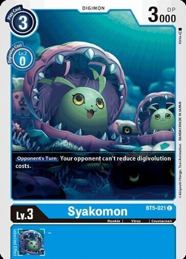 BATTLE OF OMNI BT5-021 Syakomon