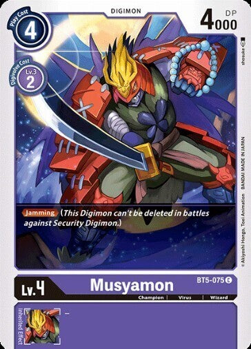 BATTLE OF OMNI BT5-075 Musyamon