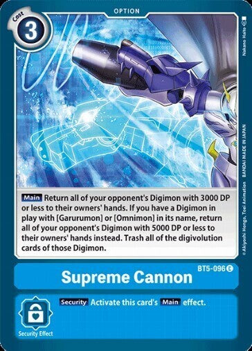 BATTLE OF OMNI BT5-096 Supreme Cannon