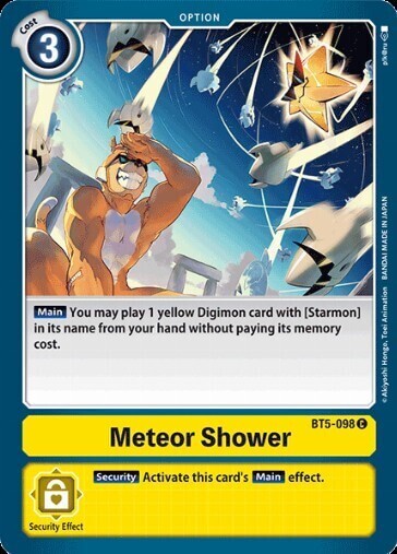 BATTLE OF OMNI BT5-098 Meteor Shower