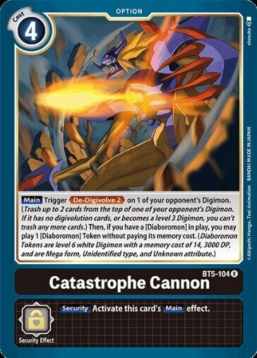 BATTLE OF OMNI BT5-104 Catastrophe Cannon