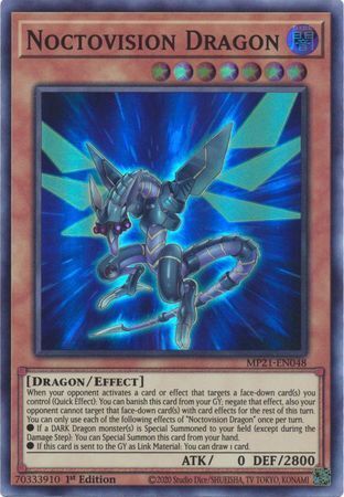 Tin Of Ancient Battles MP21-EN048 Noctovision Dragon