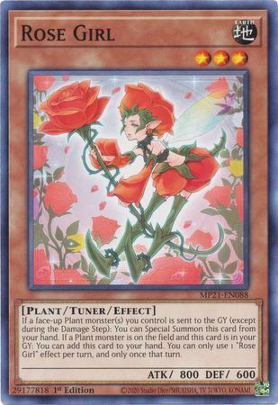 Tin Of Ancient Battles MP21-EN088 Rose Girl