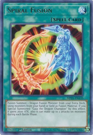 Tin Of Ancient Battles MP21-EN133 Spiral Fusion