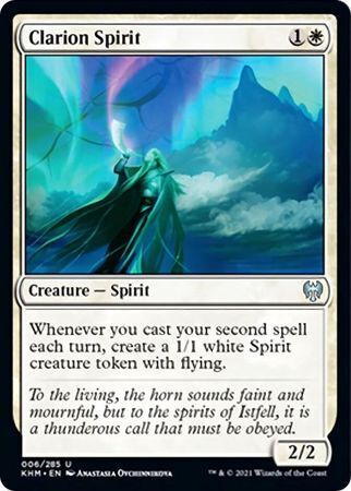 MTG Kaldheim 006/285 Clarion Spirit