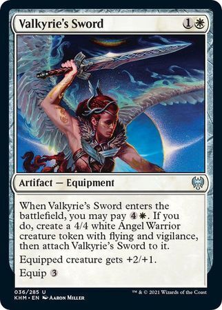 MTG Kaldheim 036/285 Valkyrie's Sword