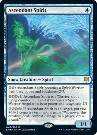 MTG Kaldheim 043/285 Ascendant Spirit