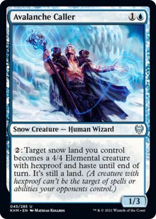 MTG Kaldheim 045/285 Avalanche Caller