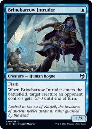 MTG Kaldheim 049/285 Brinebarrow Intruder