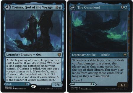 MTG Kaldheim 050/285 Cosima, God of the Voyage Foil