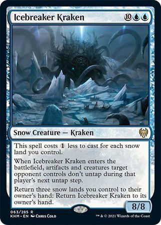 MTG Kaldheim 063/285 Icebreaker Kraken