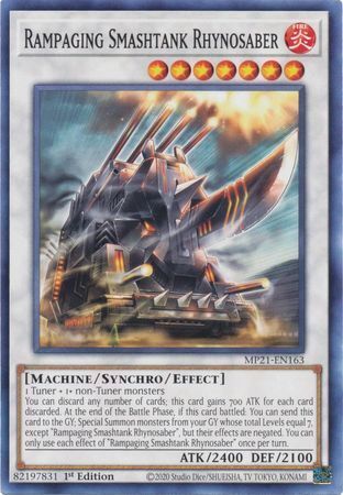 Tin Of Ancient Battles MP21-EN163 Rampaging Smashtank Rhynosaber