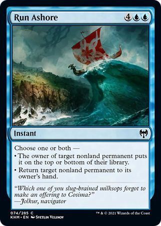 MTG Kaldheim 074/285 Run Ashore