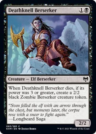 MTG Kaldheim 083/285 Deathknell Berserker